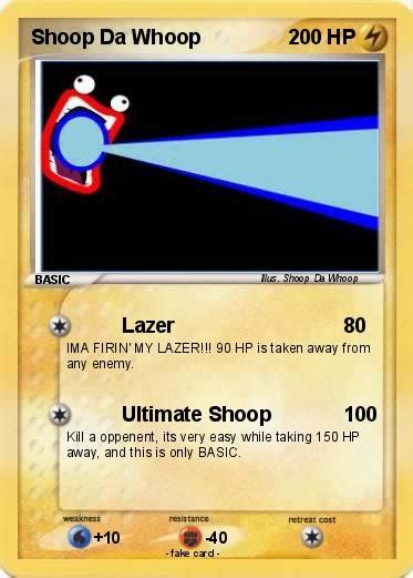 Pokémon Shoop Da Whoop 706 706 Lazer My Pokemon Card