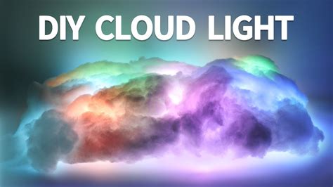 Diy Cloud Light Use Cotton And Led Light Strips To Make Cloud Lights