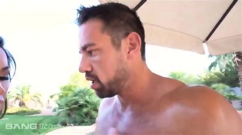 Trickery Busty Australian MILF Fucked Anal By Pool Boy Aubrey Black