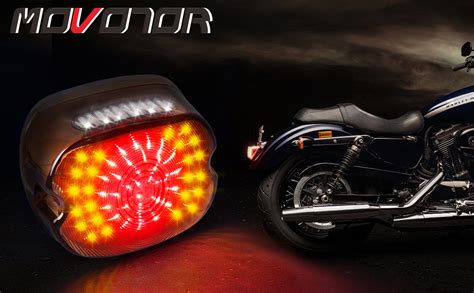 Movotor Led R Cklicht Bremse Blinker Lichter F R Harley Sportster Flst