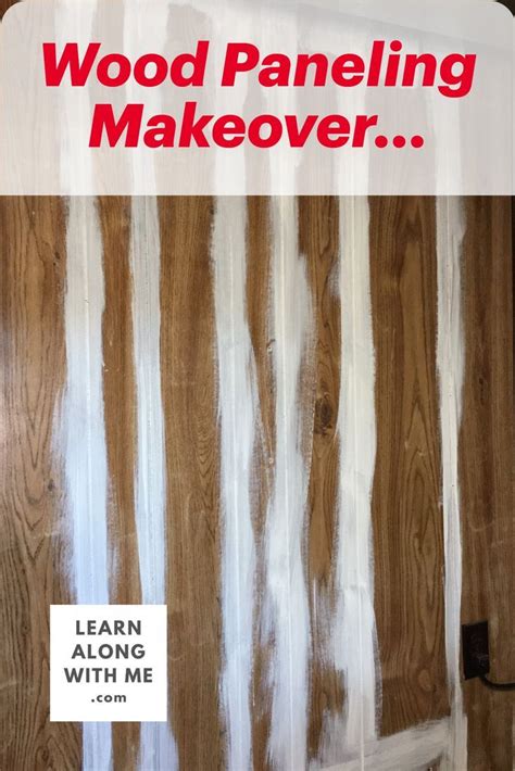 How To Paint Over 1970s Fake Wood Paneling In 4 Simple Steps