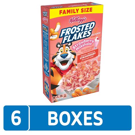 Kelloggs Frosted Flakes Cold Breakfast Cereal 8