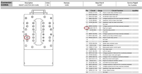 2006 Ford Fusion Smart Junction Box Location