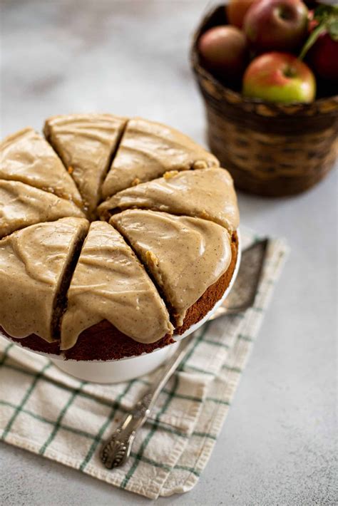 Apple Cinnamon Cake With Brown Butter Frosting Recipe Apple Spice