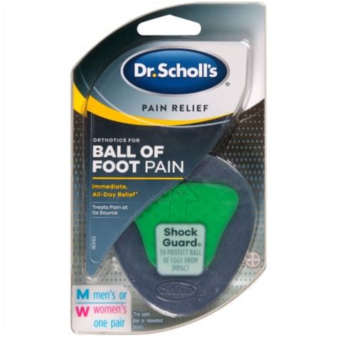 Dr Scholl S Pain Relief Orthotics For Ball Of Foot Pain 1 Ct Smith