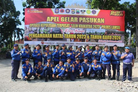 DAMKARMAT LAMPUNG SELATAN MENGIKUTI APEL GELAR PASUKAN OPERASI LILIN