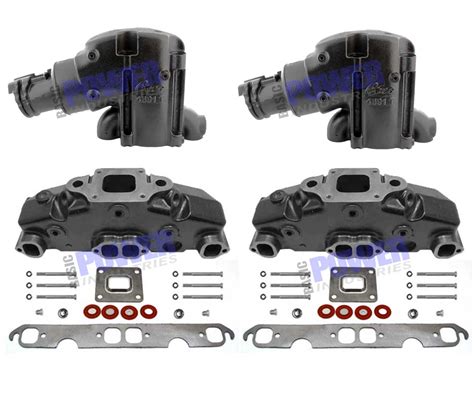 Manifold Exhaust Kit For Mercruiser Dry Joint Small Block V8 2004 Newer Bpisbdj 84900