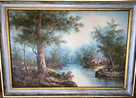 Irene Cafieri Original Oil On Canvas Artcollectantiques