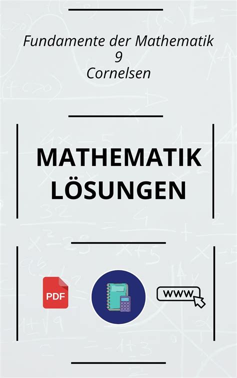 Fundamente der Mathematik 9 Lösungen