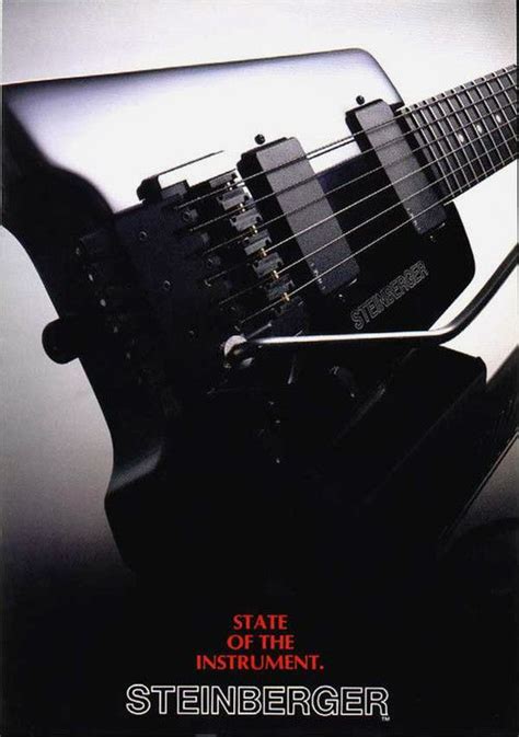 STEINBERGER - Vintage Guitar Catalog - Original Catalog - Ned ...