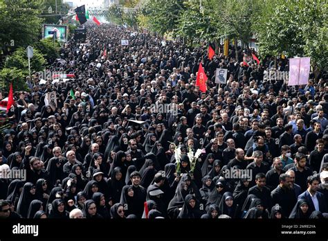 Thousands Of Iranians Attend The State Funeral Of Mohsen Hojaji A