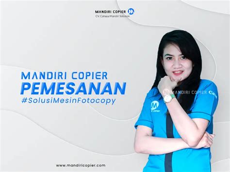 Cara Order Mesin Fotocopy Mandiri Copier