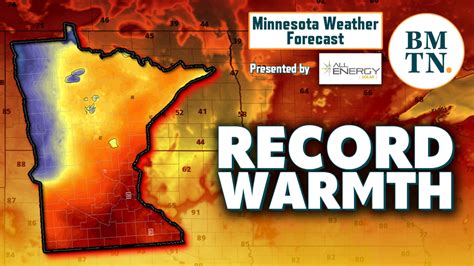 Minnesota weather: Record April heat; rain and snow follows? - Bring Me The News