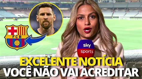 Finalmente Barcelona J Confirmou Messi Voltar Para O Bar A Mundo