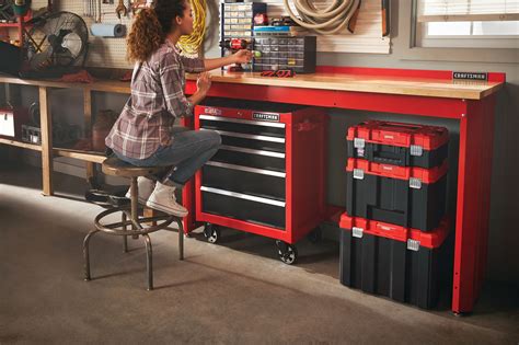 Diy Craftsman Workbench Reusing Old Tool Chests Diy Furniture Tool