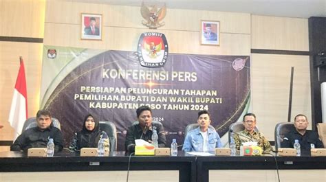 Rabu Malam KPU Poso Luncurkan Maskot Dan Jingle Pilkada Serentak 2024