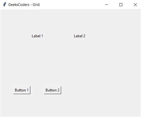 Complete Guide On Python Tkinter Grid Layout Geekscoders