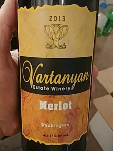 Vartanyan Estate Winery Merlot Vivino US