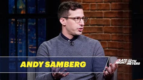 Andy Samberg Is Best Friends With Seths Writers Youtube