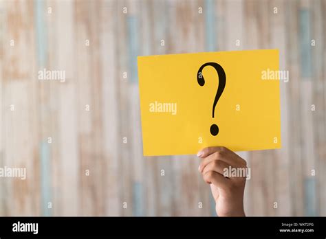 Hand Question Mark High Resolution Stock Photography And Images Alamy