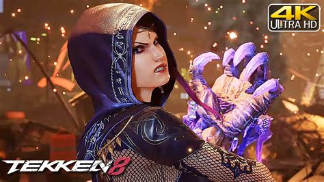 Tekken 8 Zafina Gameplay Español Latino Historia Completa 4k 60fps 🕹️