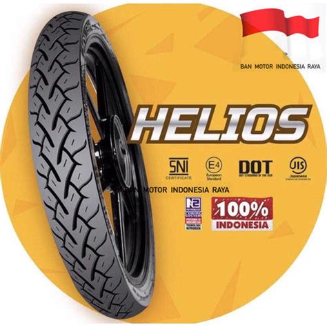 Ban Luar Motor Merk MIZZLE HELIOS Ring 17 Ukuran 70 90 17 80 90 17