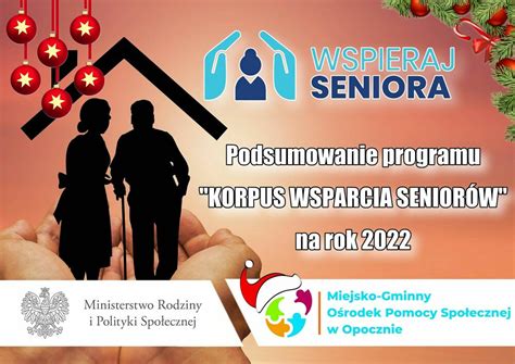 Program Korpus Wsparcia Seniorów OPOCZNO