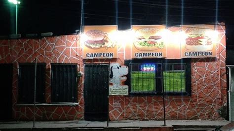 Menu at Hamburguesas campeón restaurant Ciudad Juarez