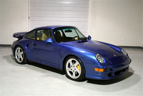 1997 Porsche 993 Turbo S Cobalt 30 412 Miles Sloan Motor Cars