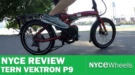 Tern Vektron P Electric Folding Bike Review Youtube