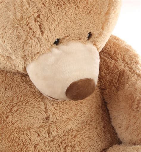 Hugfun 53 Inch Plush Giant Teddy Bear Honey Coloured Sncc35611