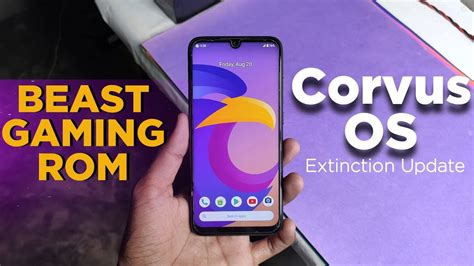 Corvus OS Extinction Update For Redmi Note 7 Pro Beast Gaming