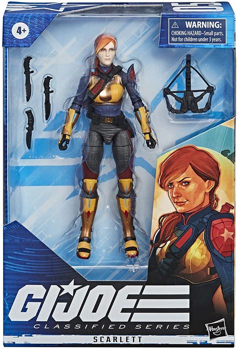 Hasbro Gi Joe Classified Series Scarlett Action Figure