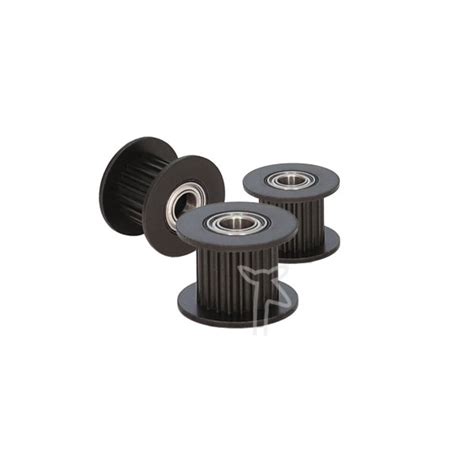 9mm GT2 20T Black Idler Pulley Toothed 2GT