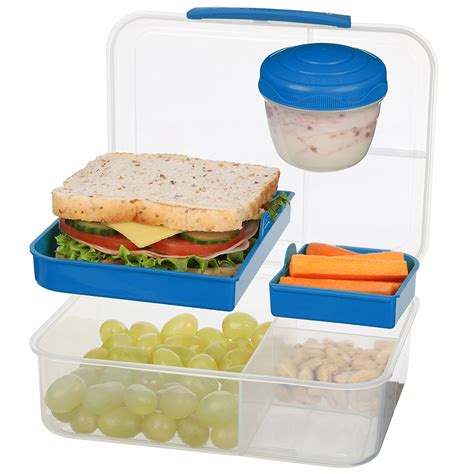 Niadani Wka Sistema Lunchbox Bento Box Pojemnik Sos Ml Z