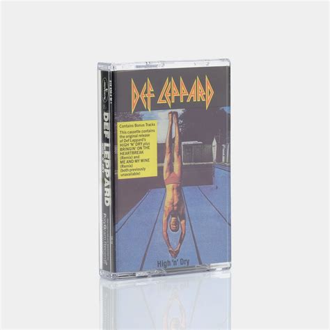 Def Leppard High N Dry Cassette Tape