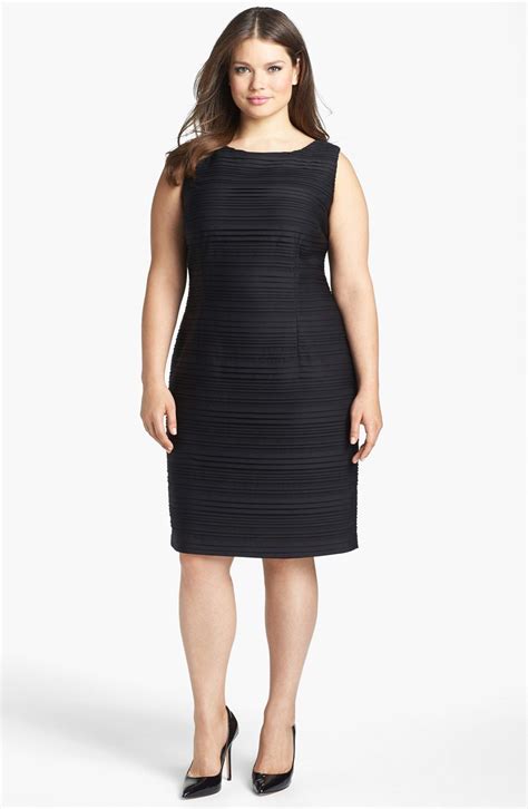 Calvin Klein Tiered Sheath Dress Plus Size Nordstrom Plus Size