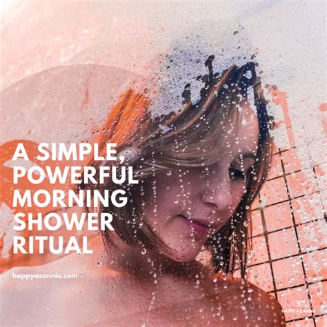 Turn Your Morning Shower Routine Into A Powerful Ritual Happy As