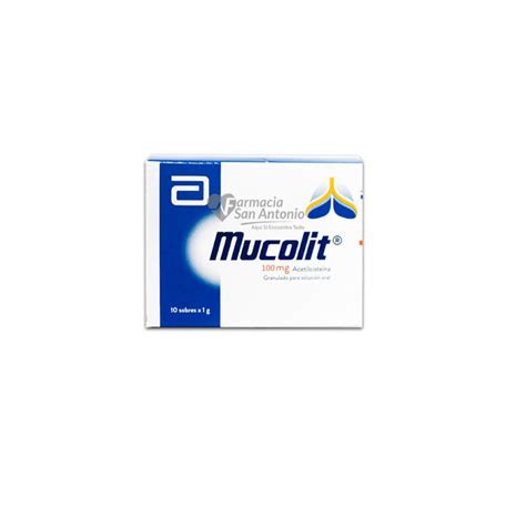 MUCOLIT 100MG X SOLUSION á Farmacia San Antonio