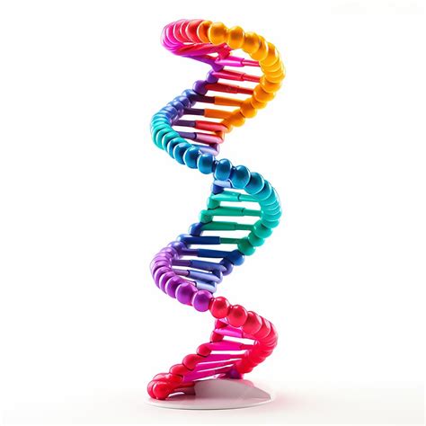 Evolución Genética Científica Adn Espiral Microscópico Código De