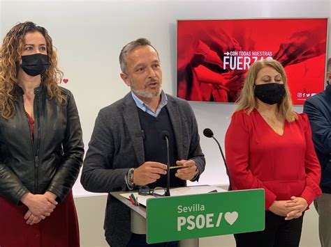 El Psoe De Sevilla Critica A Moreno Por Bloquear Las Obras Urgentes