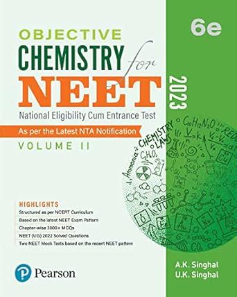 Buy Objective Chemistry For NEET Vol II Book Online At Low Prices