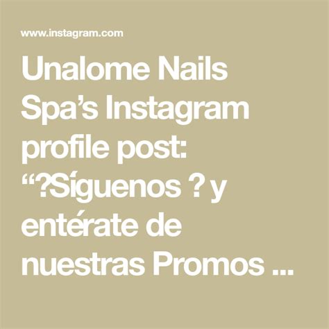 Unalome Nails Spas Instagram Profile Post S Guenos Y Ent Rate De