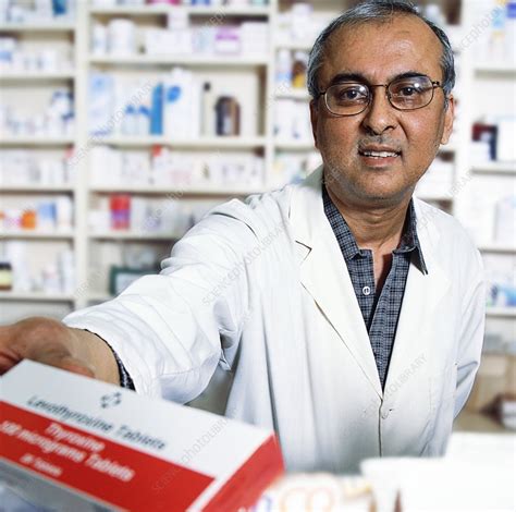 dispensing drugs stock image  science photo library