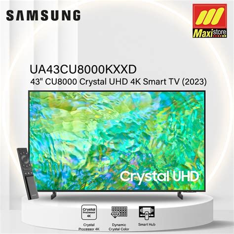 Jual Samsung Cu Ua Cu Led Smart Tv K Crystal Uhd Inch