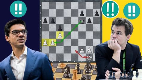 This Is Most Clever Brain Chess Game 04 By Anish Giri Vs Magnus Carlsen