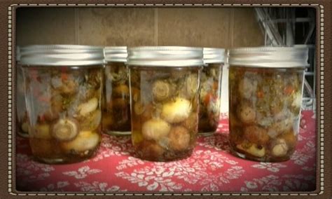 Laurels Marinated Mushrooms Easy Canning Recipe Genius Kitchen