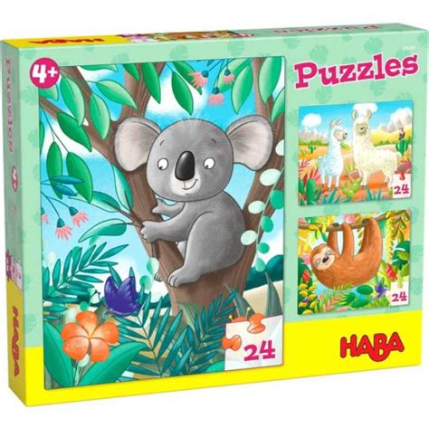 Haba Puzzle Koala Sloth And Co Puzzle From 4 Years Lazada