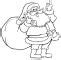 Pratique Coloriage Joyeux Noel Pere Noel Photos Idee De Coloriage