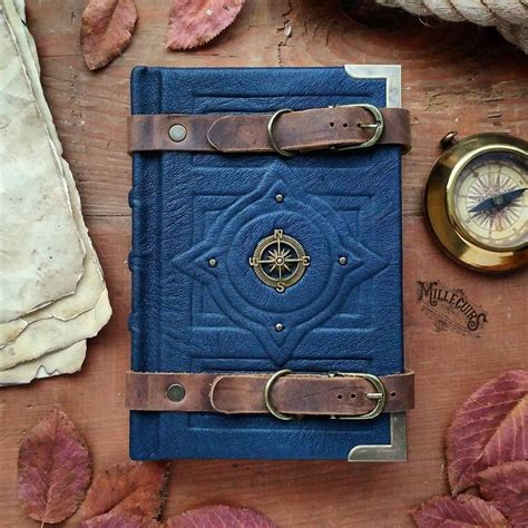 Handmade Leather Journals Of Mille Cuirs Leather Journal Leather